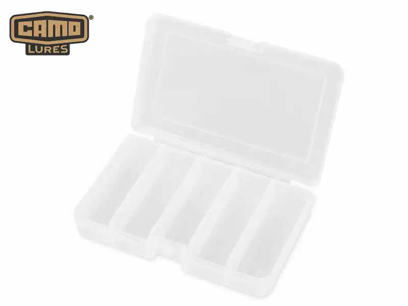 Camo Lures Tackle Box Small Transparent 16,5x3,1x11,2cm