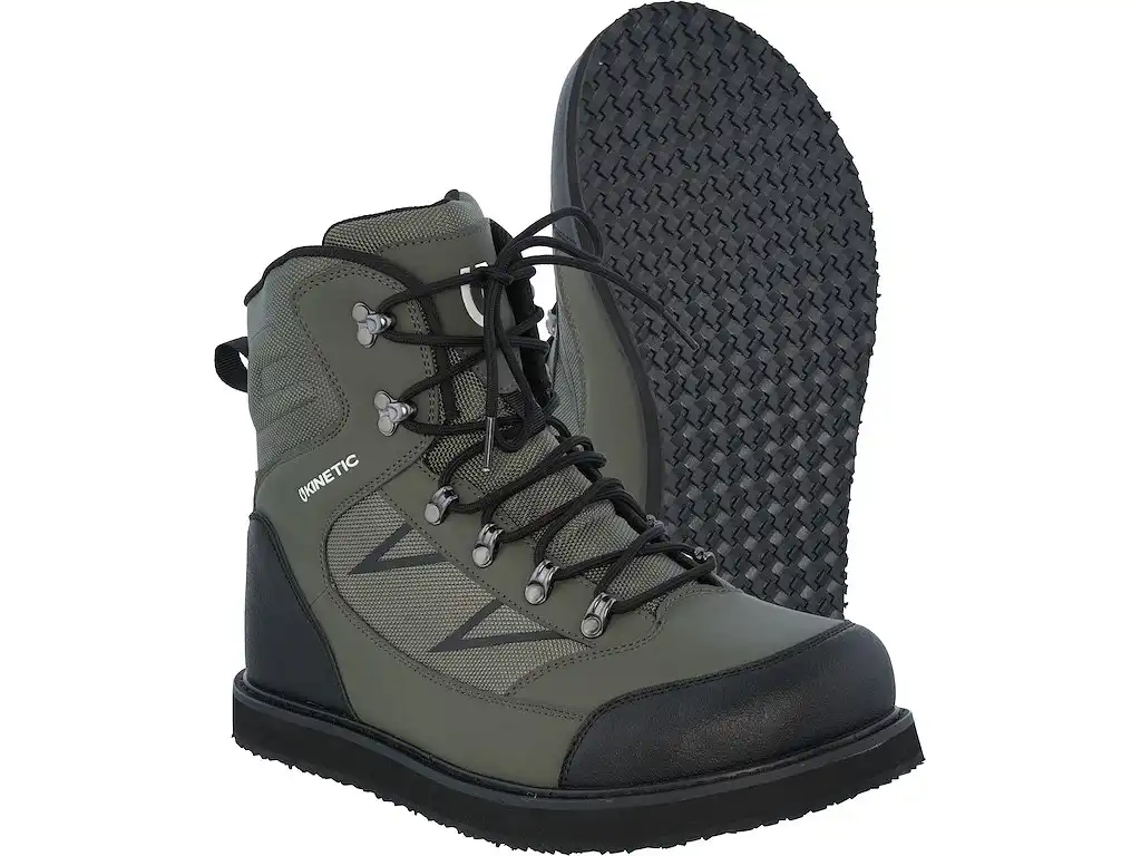Kinetic X4 Wading Boot Felt Thyme #46-47