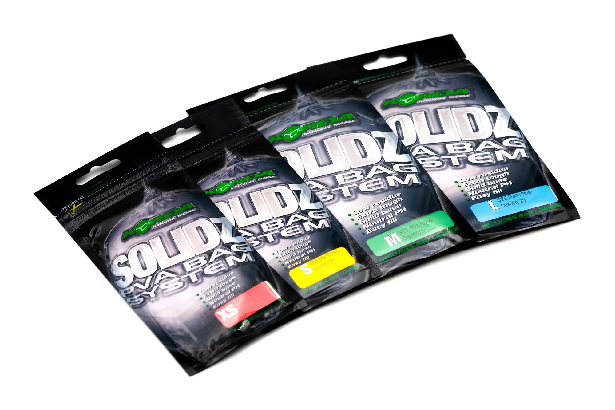 Korda Solidz PVA Bags 70X110mm #M