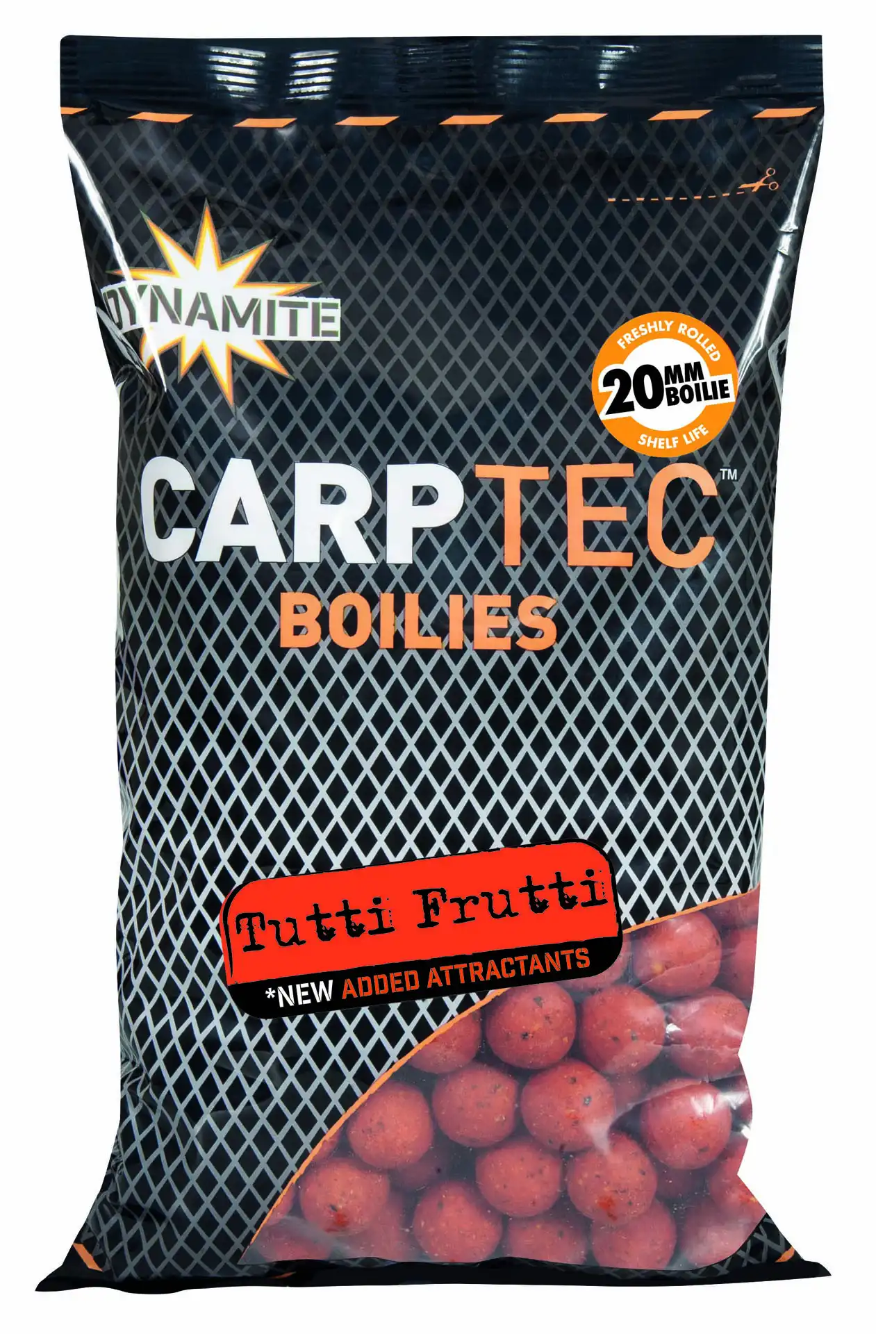 Dynamite Baits Carptec Boilies 1kg 20mm Tutti Frutti