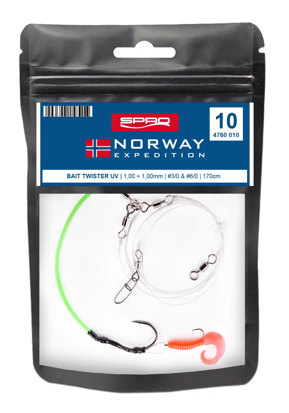 Spro Norwey Expedition Bait Twister UV